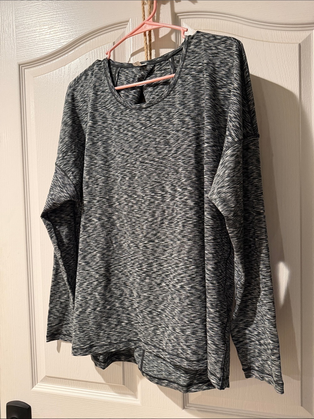 lululemon athletica Black & White open back Athletic Top